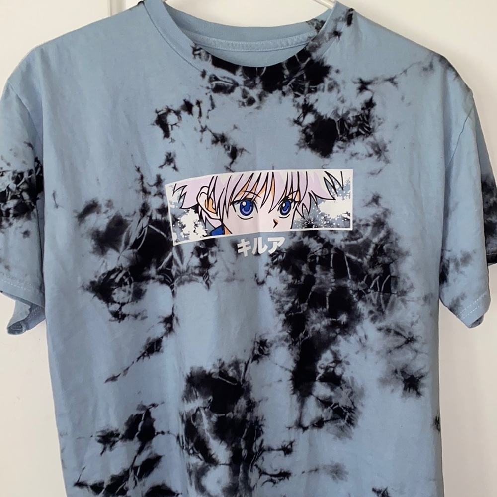 Hunter x Hunter killua tie dye T-shirt
